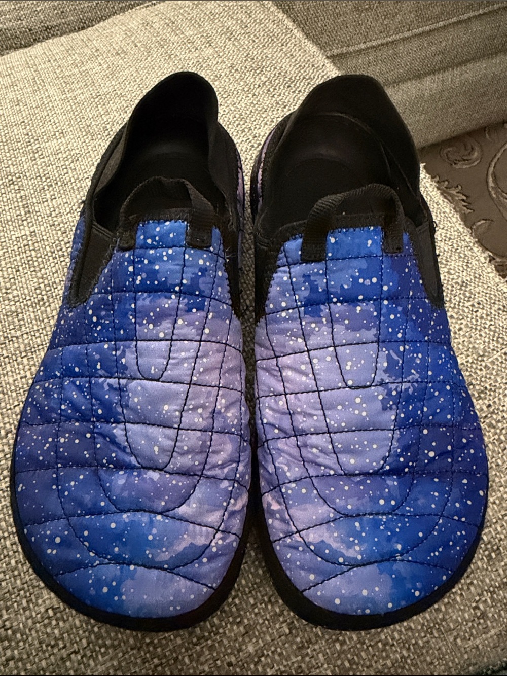 Merrell Men’s Hut Moc "Night Sky" Edition Starry. Quilted Slip-on Mocs Size 9